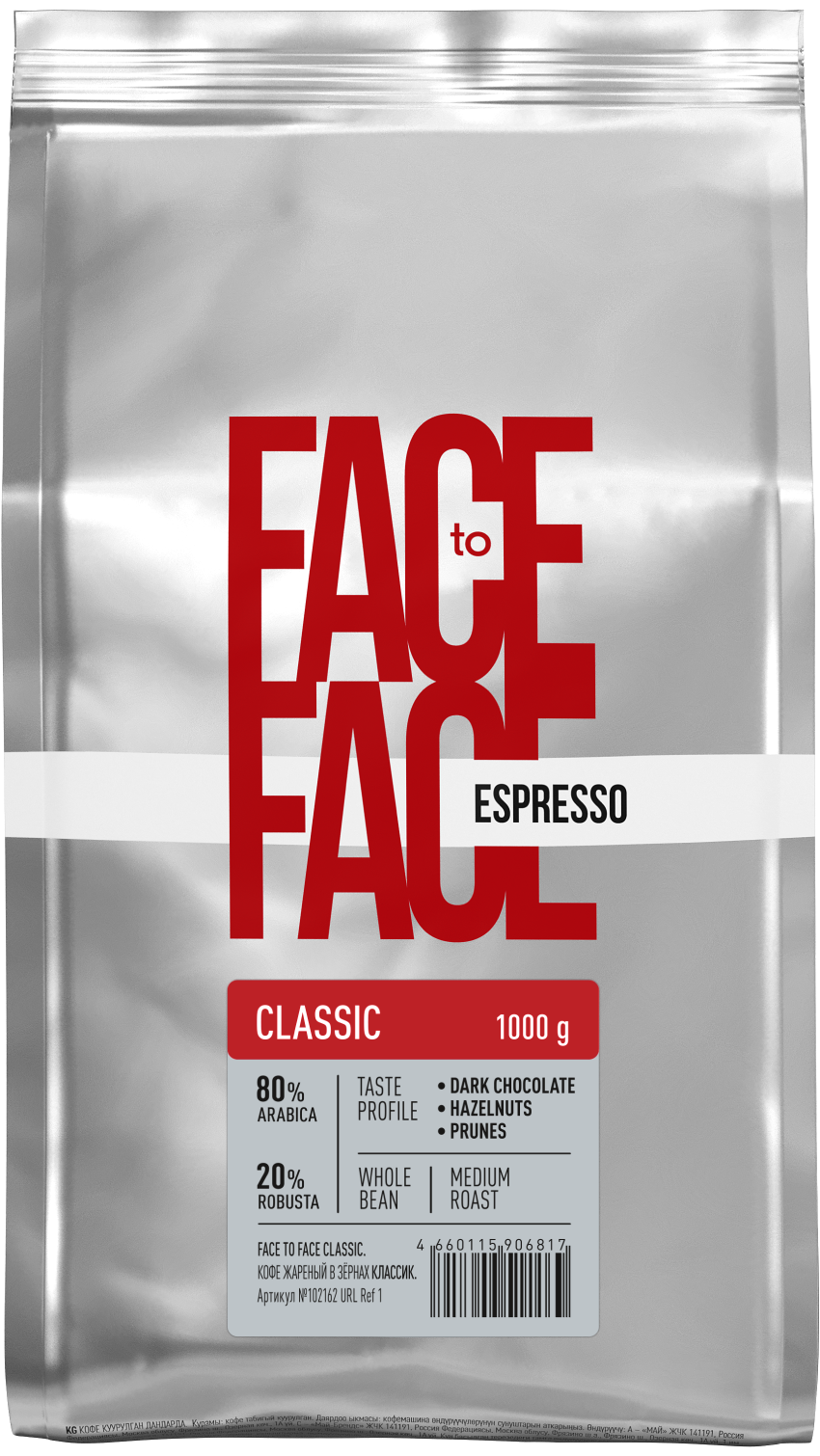 Технология упаковки кофе в Face2Face