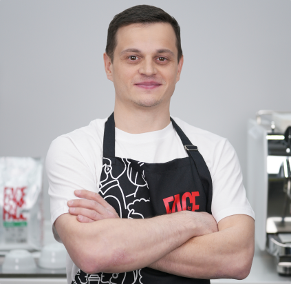 Владимир Бондаренко – главный технолог по кофе в Face to Face